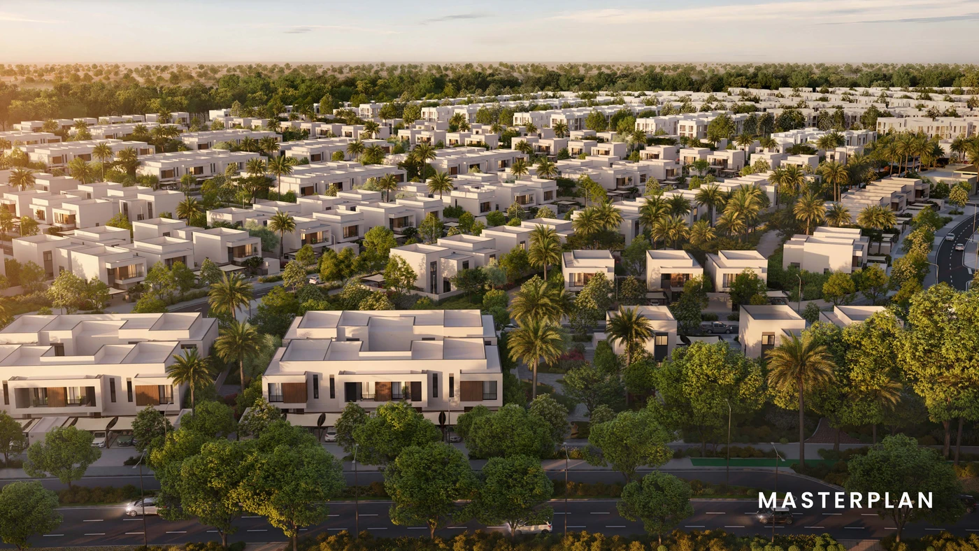 Al Ghadeer Gardens Phase 1 by Aldar 2-bedroom plus maid townhouse floor plan