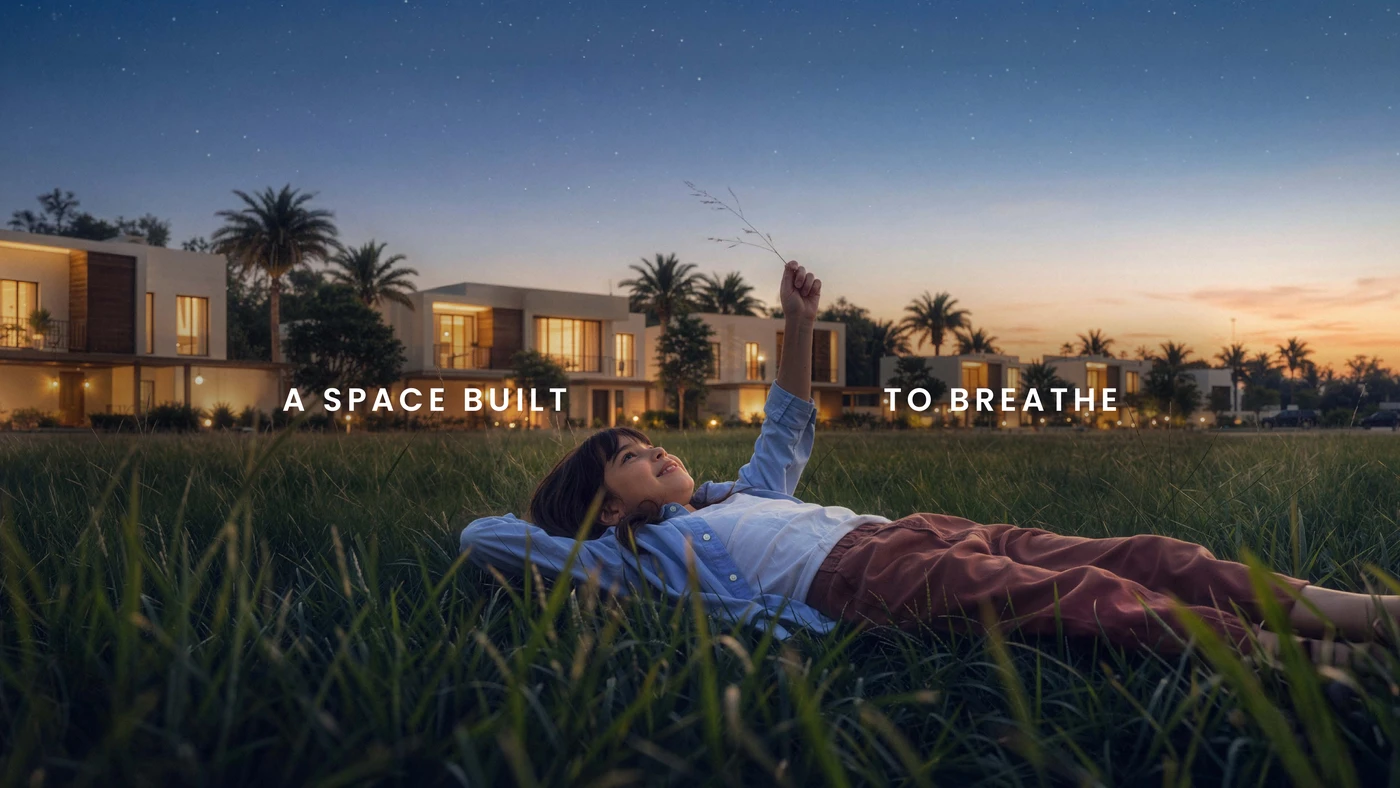 Al Ghadeer Gardens Phase 1 by Aldar 3-bedroom plus maid corner-unit floor plan