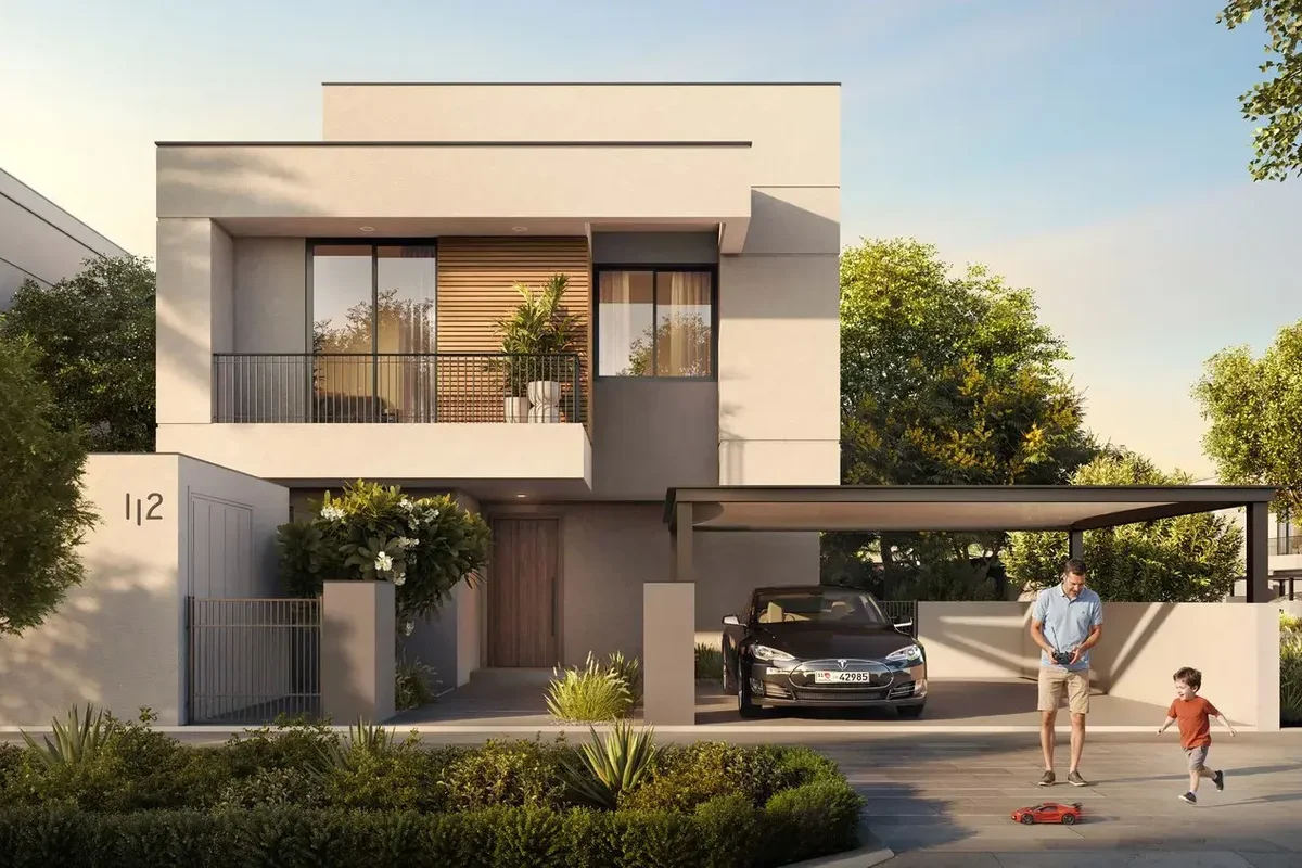 Al Ghadeer 4-bedroom standalone villa with covered parking and garden
